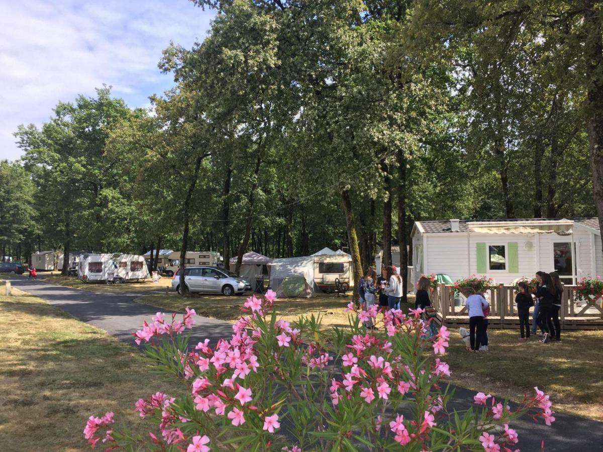 Camping Les Petites Minaudieres Hotell Saint-Sauveur  Exteriör bild
